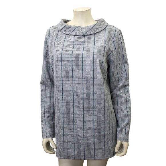talbots Tops - TALBOTS LONG SLEEVE collared TOP L